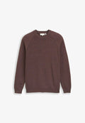 TOM TAILOR Jumper - bag brown melange