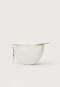 Calvin Klein EMBLEM AOP MINI POUCH CHARM - Keyring - white