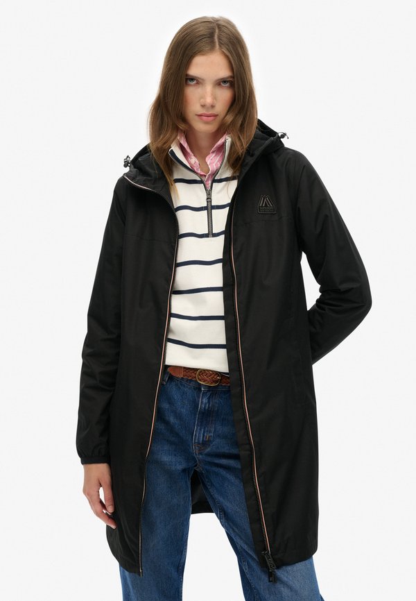 Superdry & Co LONGLINE - Parka - black