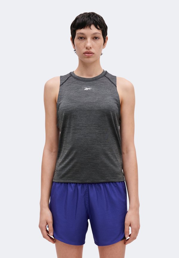 Reebok ID TRAIN TANK - Top - black melange