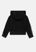 KARL LAGERFELD KIDS HOODED CARDIGAN