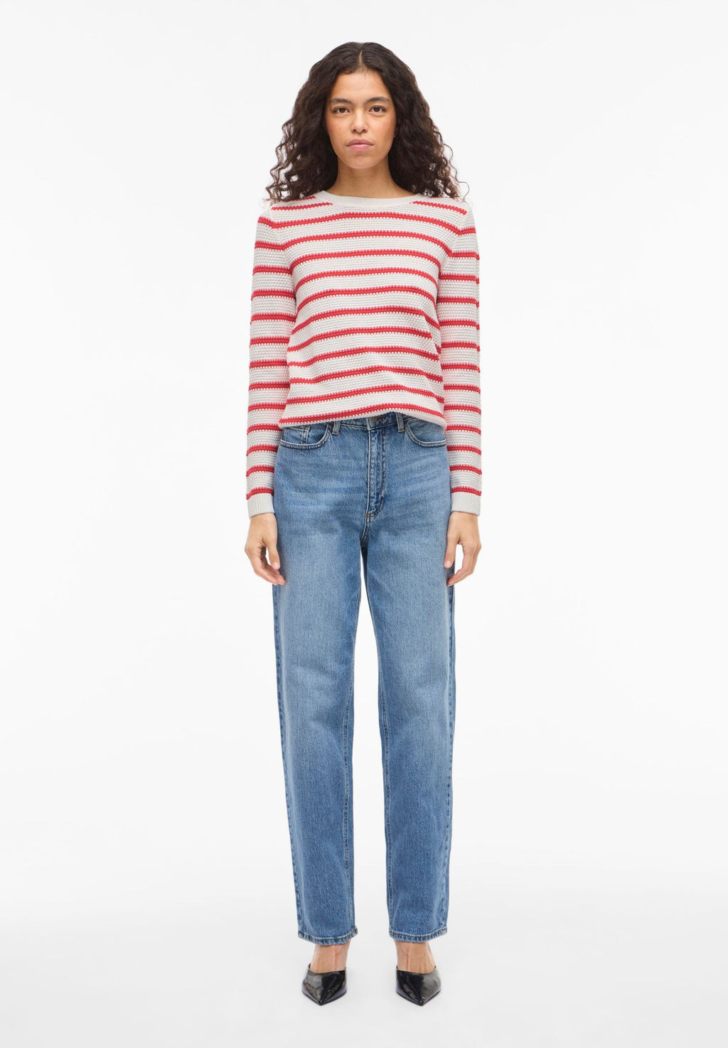 VILA Knitted VIDALO Striped