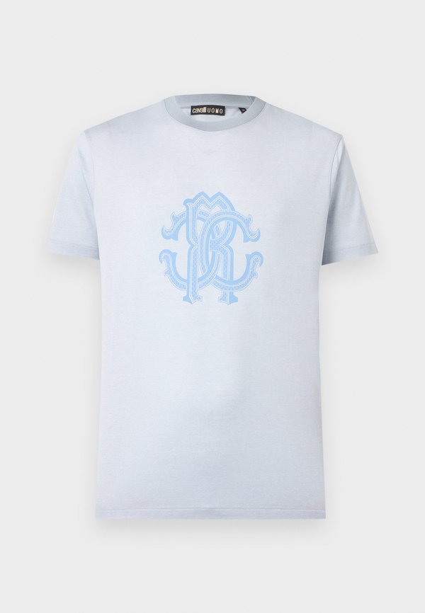Cavalli Uomo MERCERIZED CHEST LOGO TEE