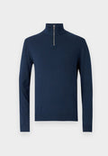 Jack & Jones JJEEMIL HALF ZIP - Jumper - navy