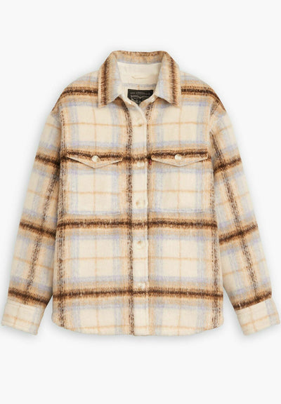 Levi's® LOLA ETTA PLAID ALMOND BUFF