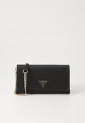 Guess NOELLE FLAP ORGANIZER - Cross body bag - black
