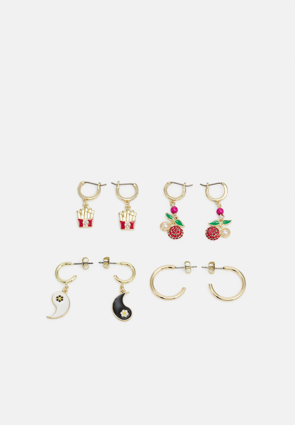 Pieces PCRYLE EARRINGS 4 PACK