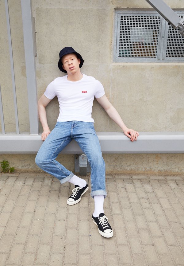 Levi's® 2 PACK - Basic T-shirt - bright white