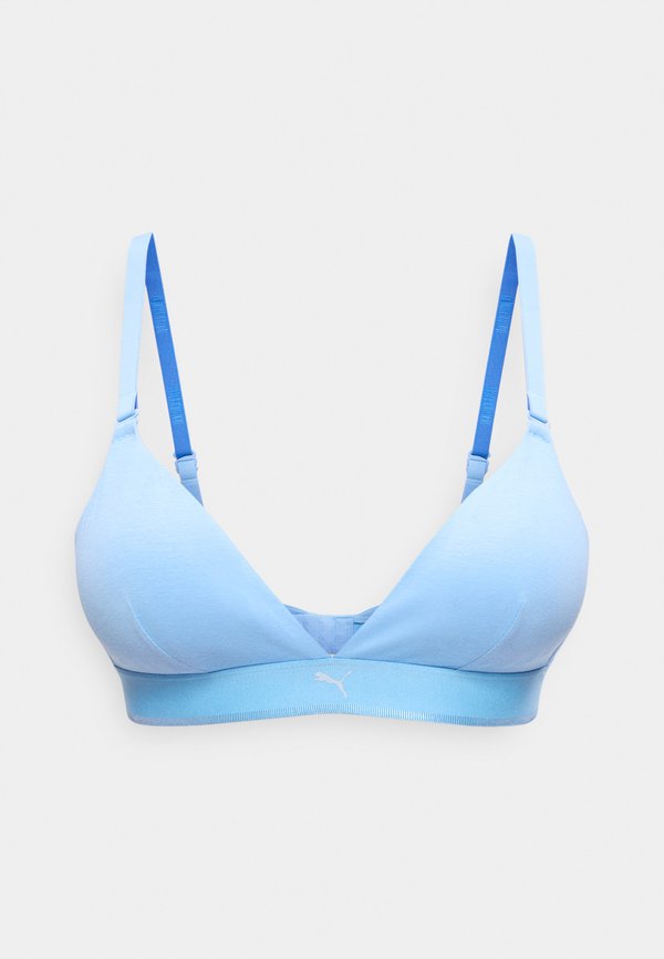 Puma WOMEN TRIANGLE BRALETTE - Triangle bra - light blue