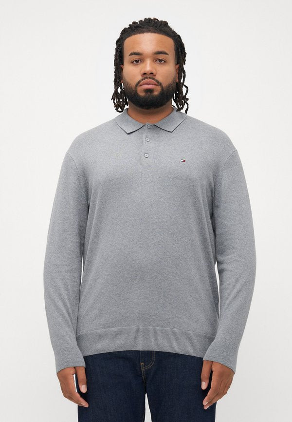 Tommy Hilfiger PIMA - Jumper - medium grey heather