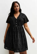 New Look Curves CURVES BRODERIE ANGLAISE MINI