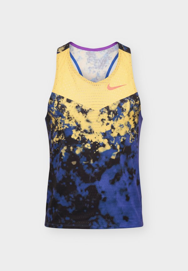Nike Performance Top - citron pulse/lapis/bright crimson