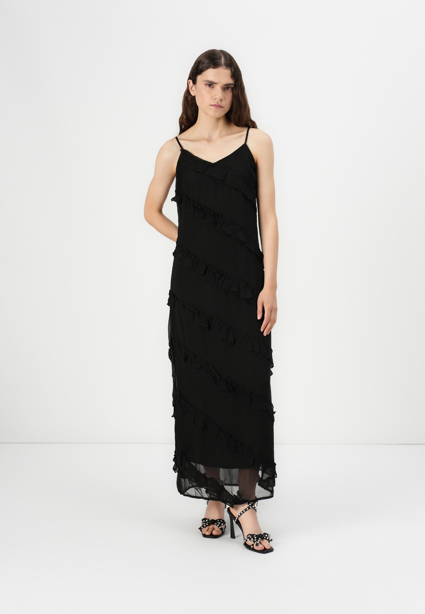 Pieces PCTWIRL MAXI STRAP DRESS