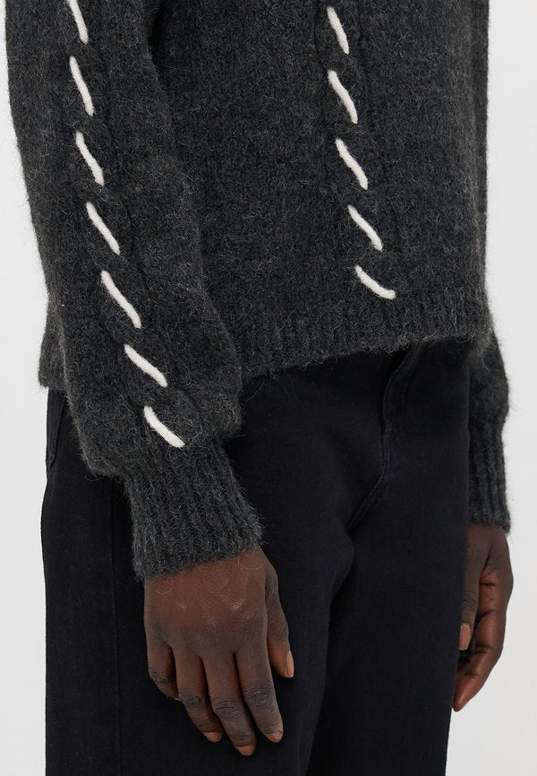 Vero Moda Tall VMILINA O NECK HANDSTITCH
