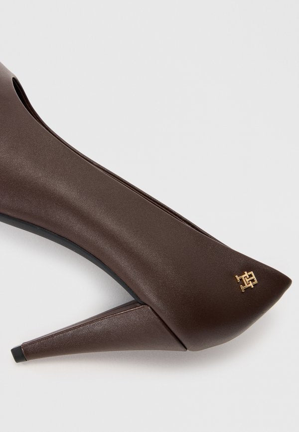 Tommy Hilfiger LEATHER TH MONOGRAM HIGH HEELS
