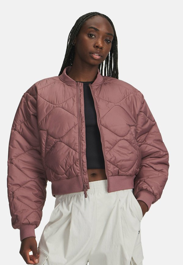 Under Armour HERITAGE - Winter jacket - maroon mist