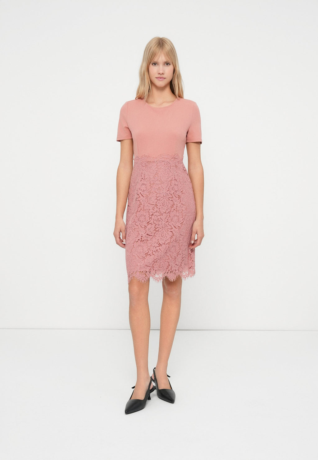VILA VICLARA O NECK DRESS