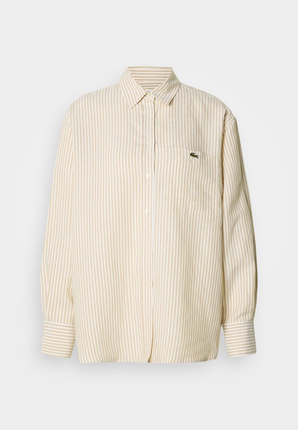Lacoste Button-down blouse - lionne/flour