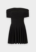 Norma Kamali COWL NECK HOODED PICKLEBALL DRESS