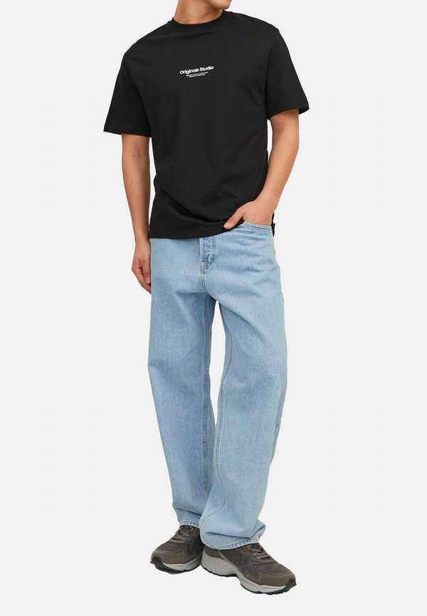 Jack & Jones 2 PACK - Print T-shirt - schwarz