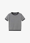 Mango ADULT - Print T-shirt - noir
