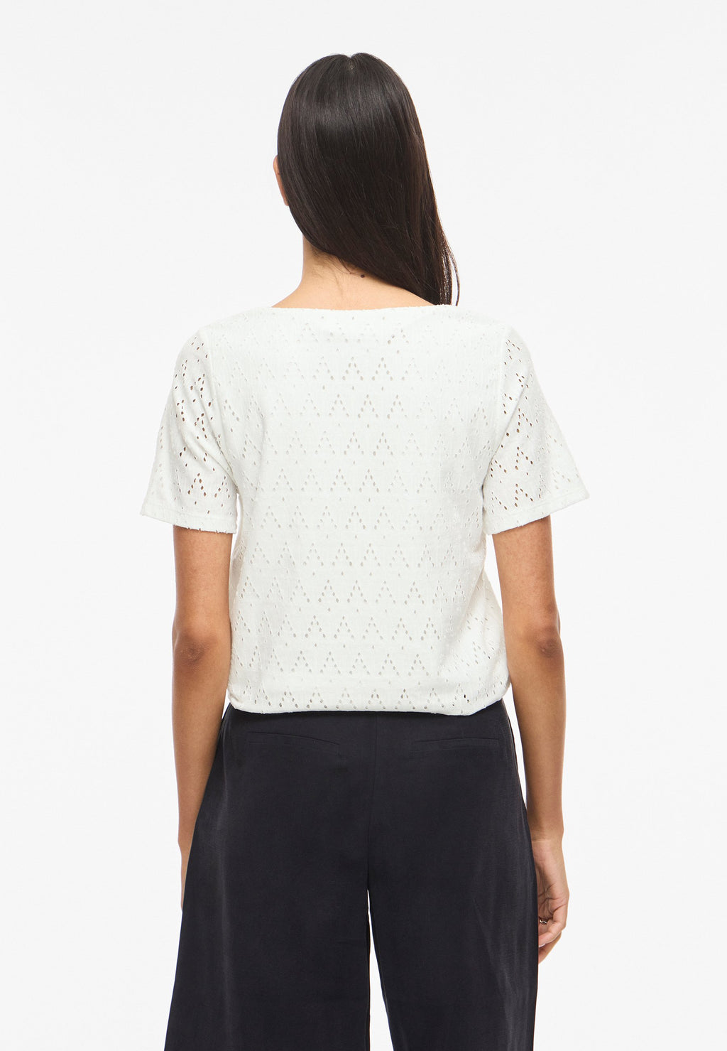 VILA Short Sleeved VIAMALINA Round neck