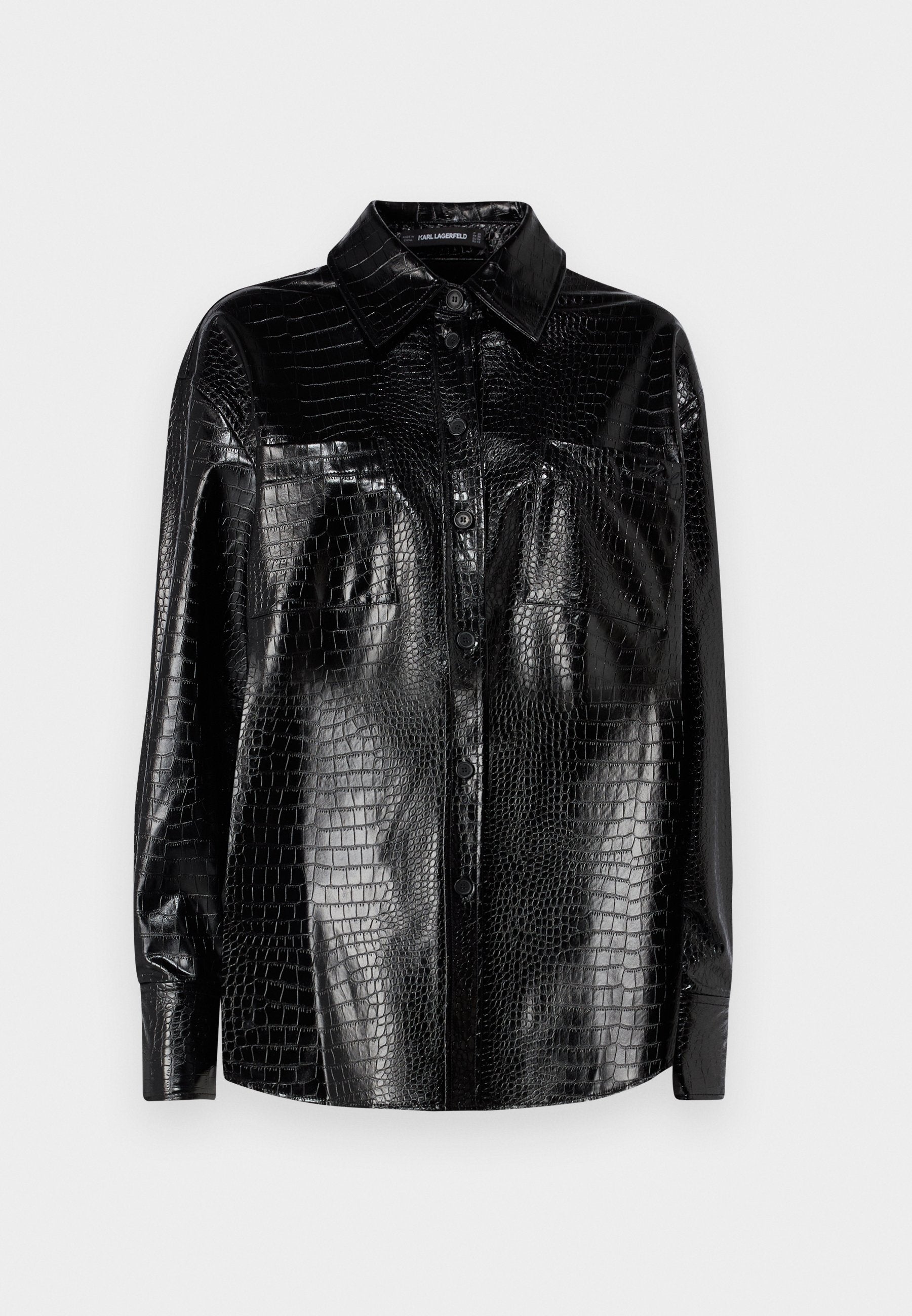 KARL LAGERFELD Kunstlederjacke Media 1