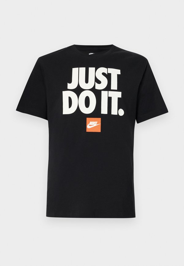 Nike Sportswear TEE FRAN VERBIAGE - Print T-shirt - black