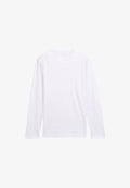 TOM TAILOR LANGARMSHIRT MIT STRETCH - Long sleeved top - white