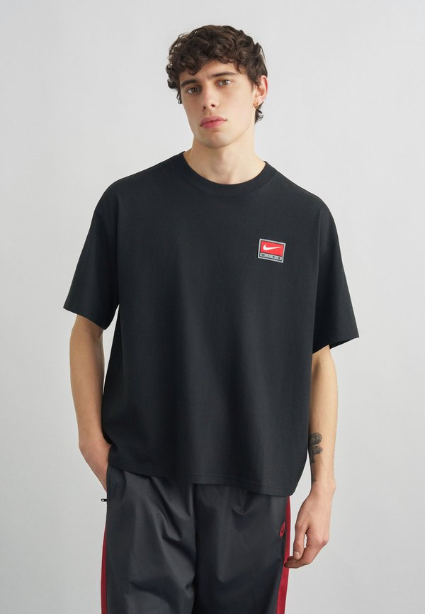 Nike Sportswear BOXY TOP - Basic T-shirt - black