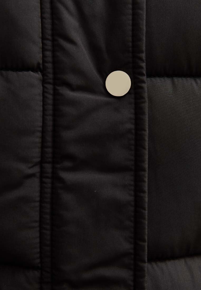 New Look HOODED TIERED LONGLINE PUFFER