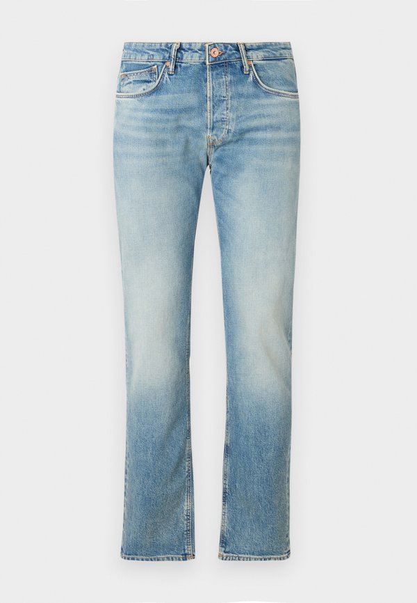 Jack & Jones Tapered fit JJIMIKE JJWELLS JJ 038 NOOS - Straight leg jeans - blue denim