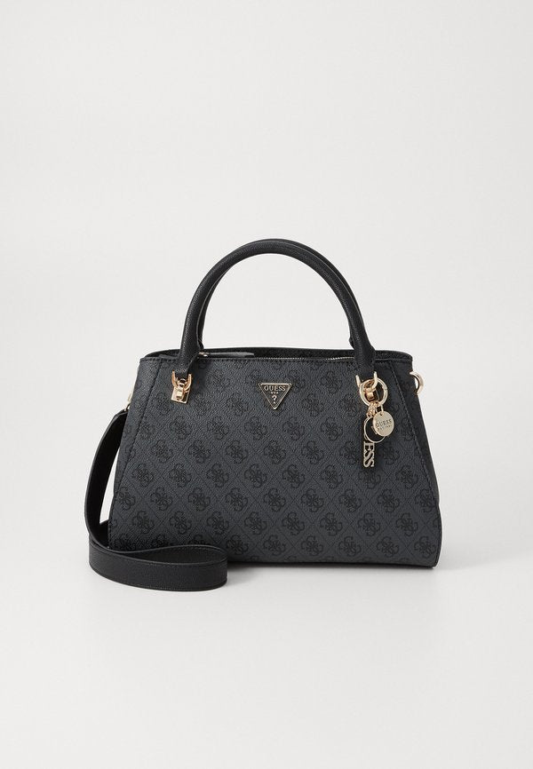 Guess NOELLE LUXURY SATCHEL - Handbag - coal