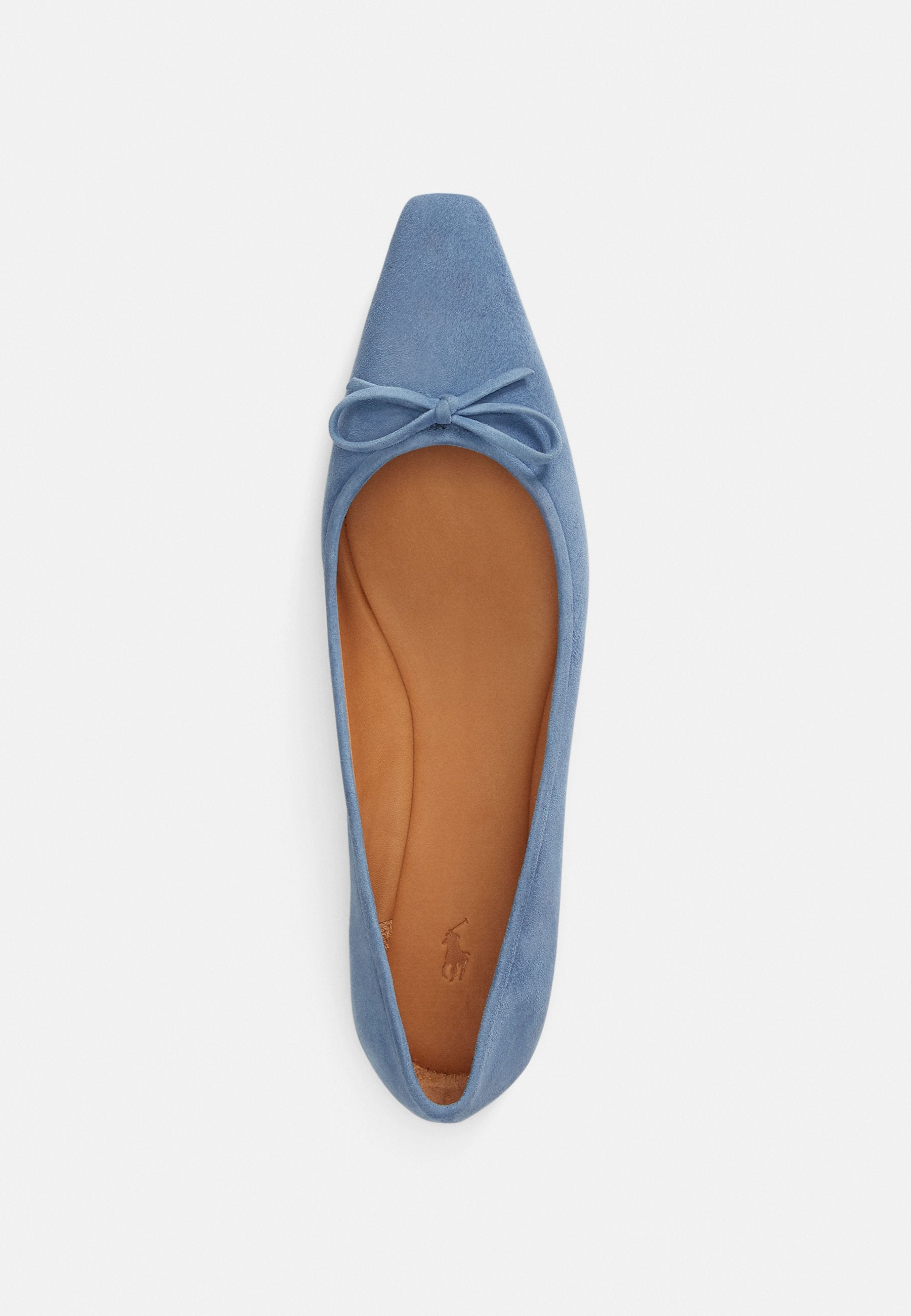 Polo Ralph Lauren POINTED LEATHER BALLET FLAT