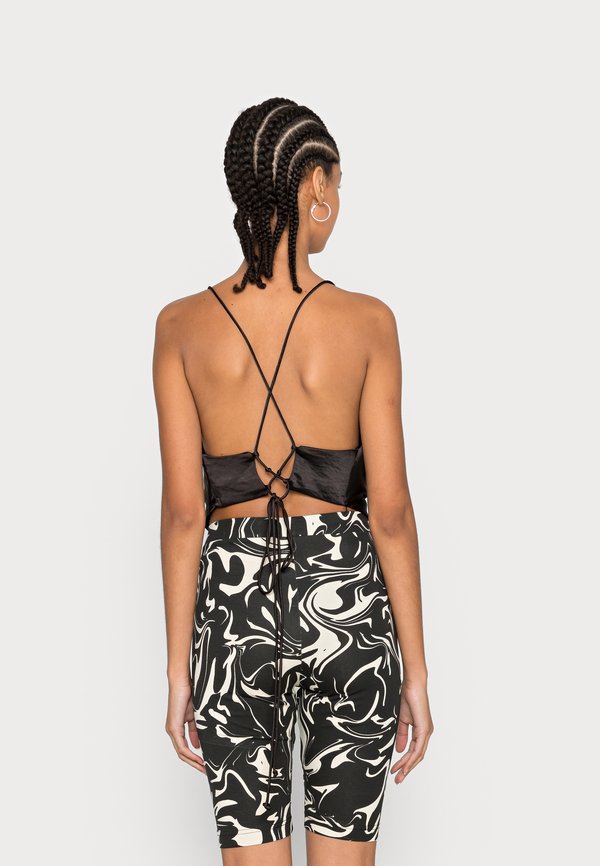 Gina Tricot SCARF COWLNECK SINGLET