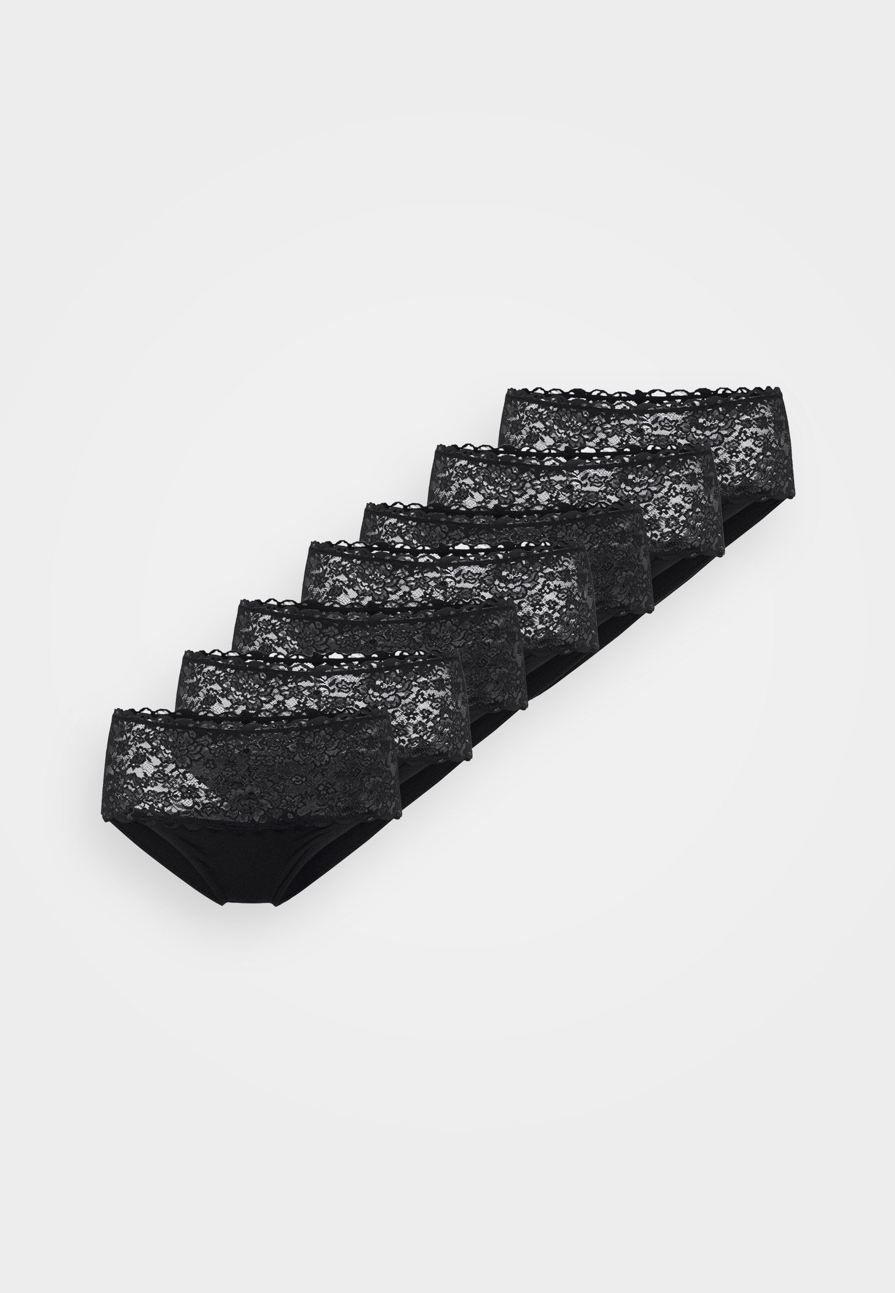 Anna Field HIGH WAIST, LACE WAISTBAND 5 PACK BRIEF