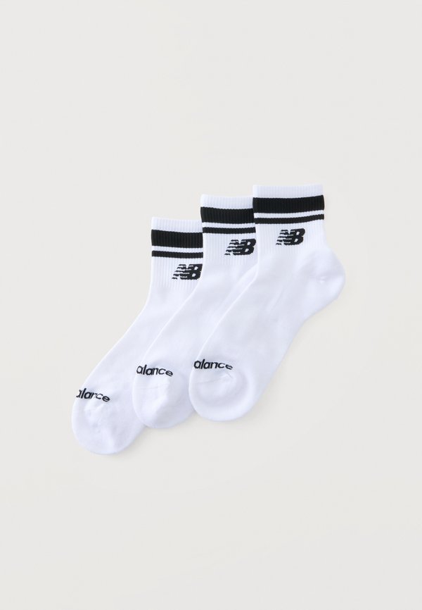 New Balance RUN UNISEX 3 PACK - Socks - white