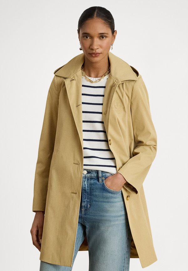 Lauren Ralph Lauren EMBROIDERED-CREST BALMACAAN COAT
