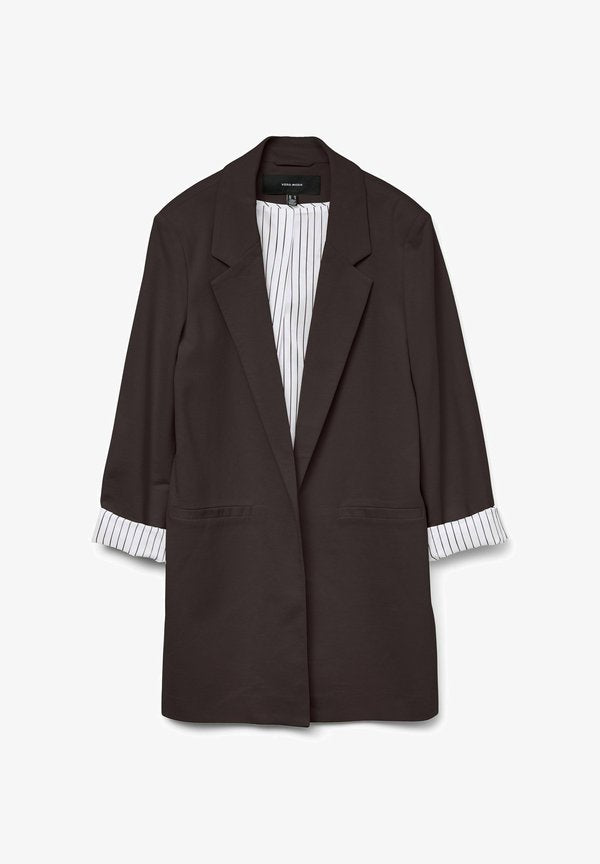 Vero Moda VMHARUKI - Blazer - chocolate torte