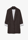 Vero Moda VMHARUKI - Blazer - chocolate torte