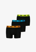 Puma EVERYDAY 3ER PACK - Trunks - black  pop