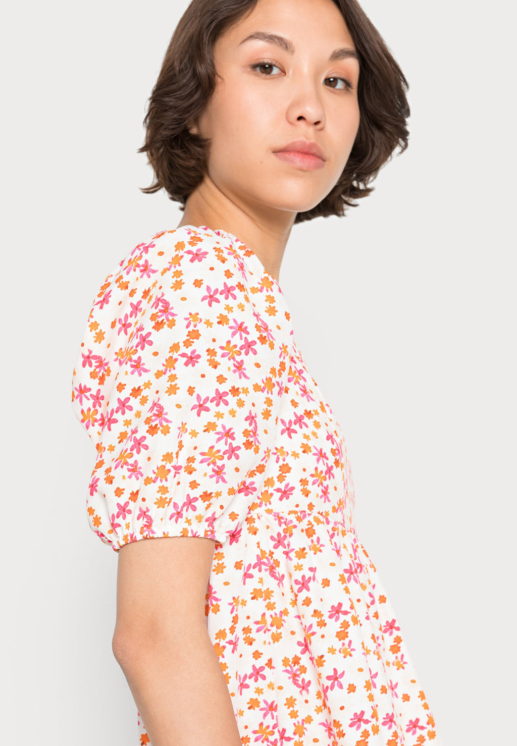 Glamorous SQUARE NECK EMPIRE DRESS