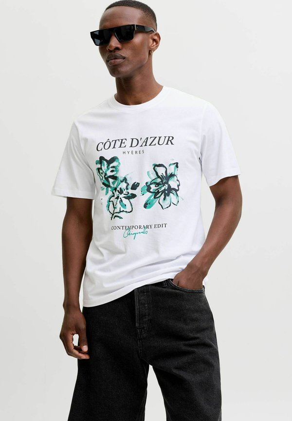 Jack & Jones T-SHIRT T-SHIRT - Print T-shirt - bright white