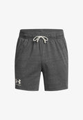 Under Armour RIVAL TERRY - Sports shorts - castlerock (025)