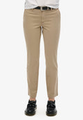 Superdry & Co MID RISE - Chinos - stonewash taupe brown