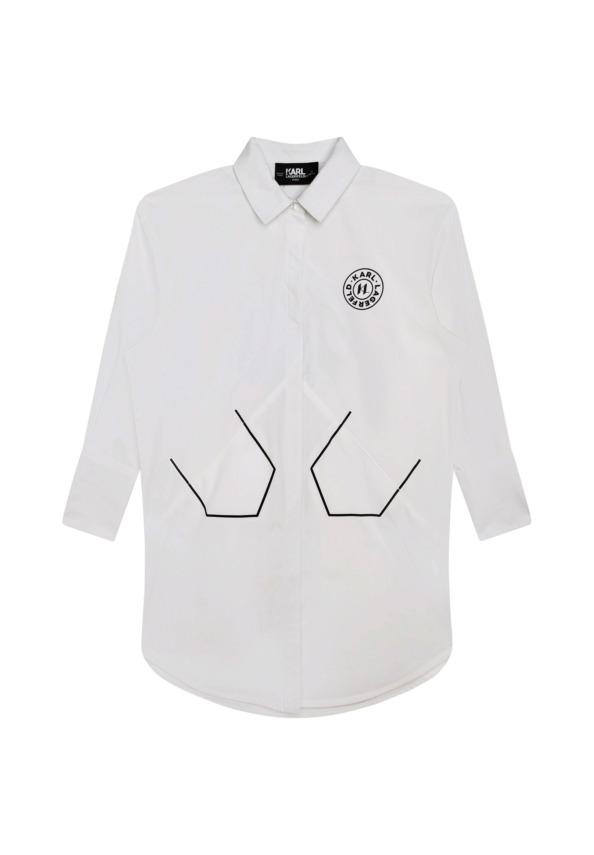 KARL LAGERFELD KIDS Blusenkleid Media 1