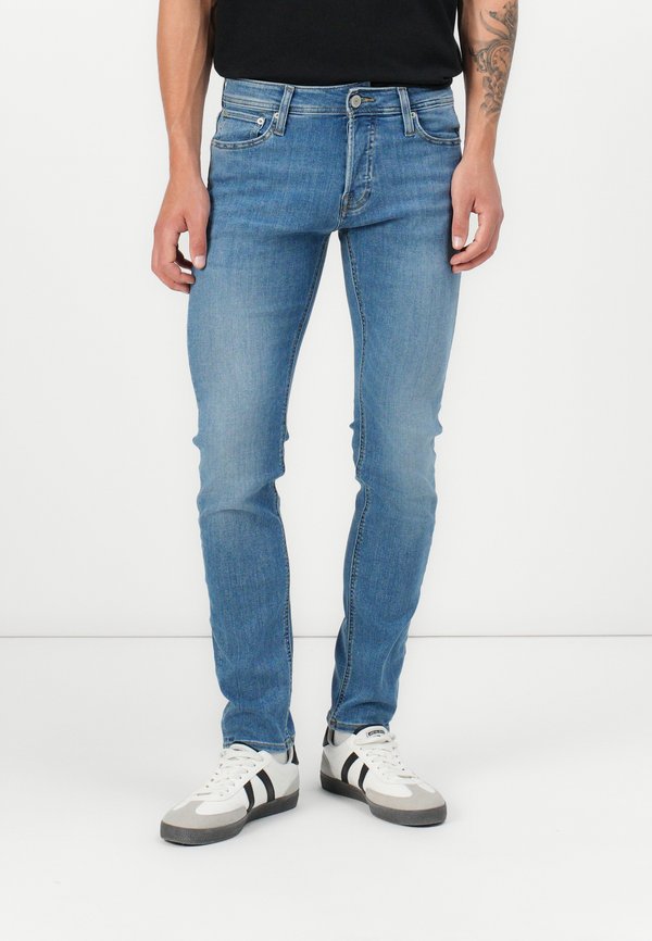 Jack & Jones JJIGLENN JJORIGINAL  - Relaxed fit jeans - blue denim
