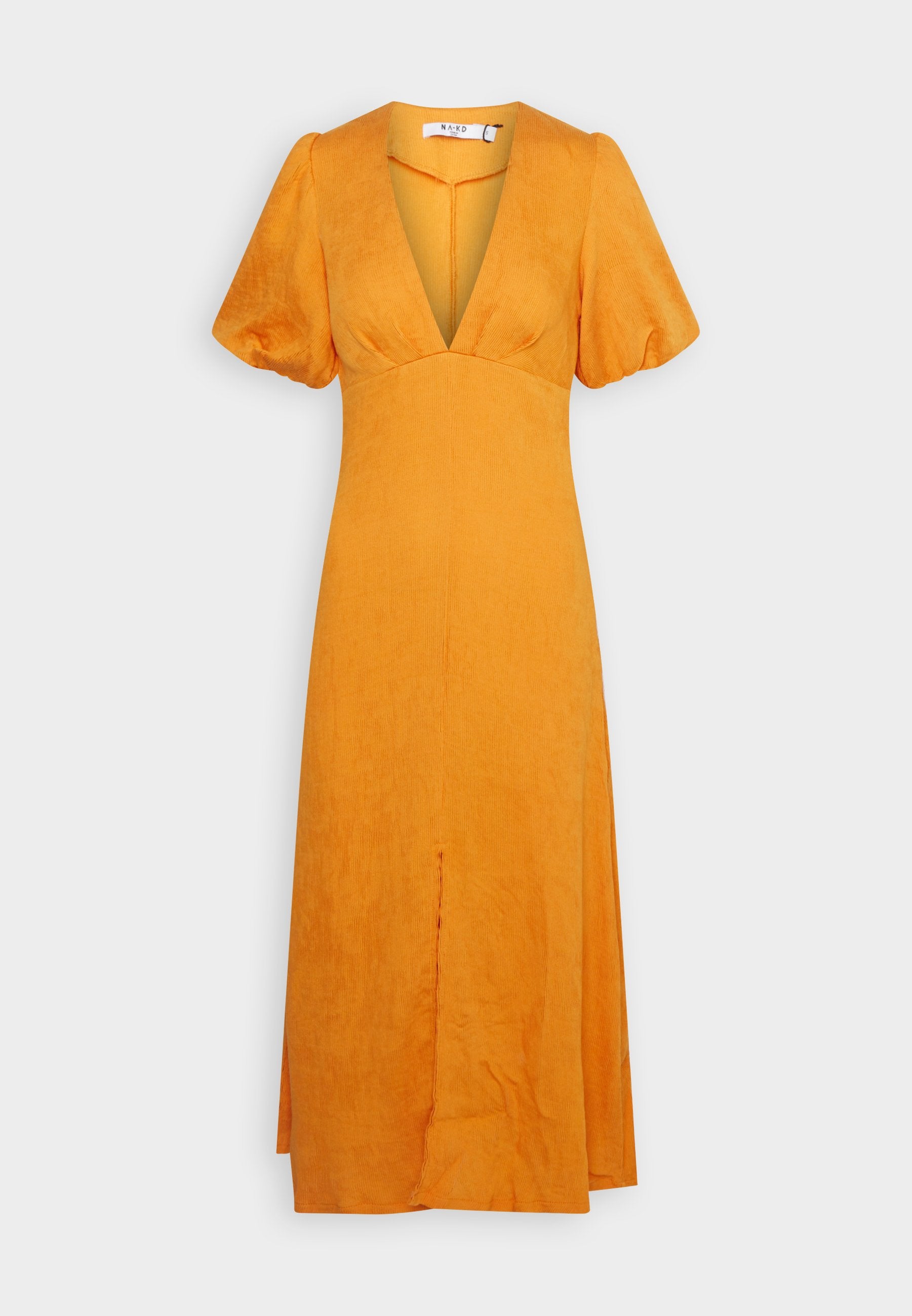 NA-KD FEMMEBLK PUFF SLEEVED MIDI DRESS