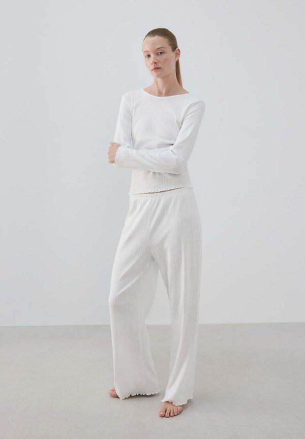 Mango ADULT SET - Pyjama set - white