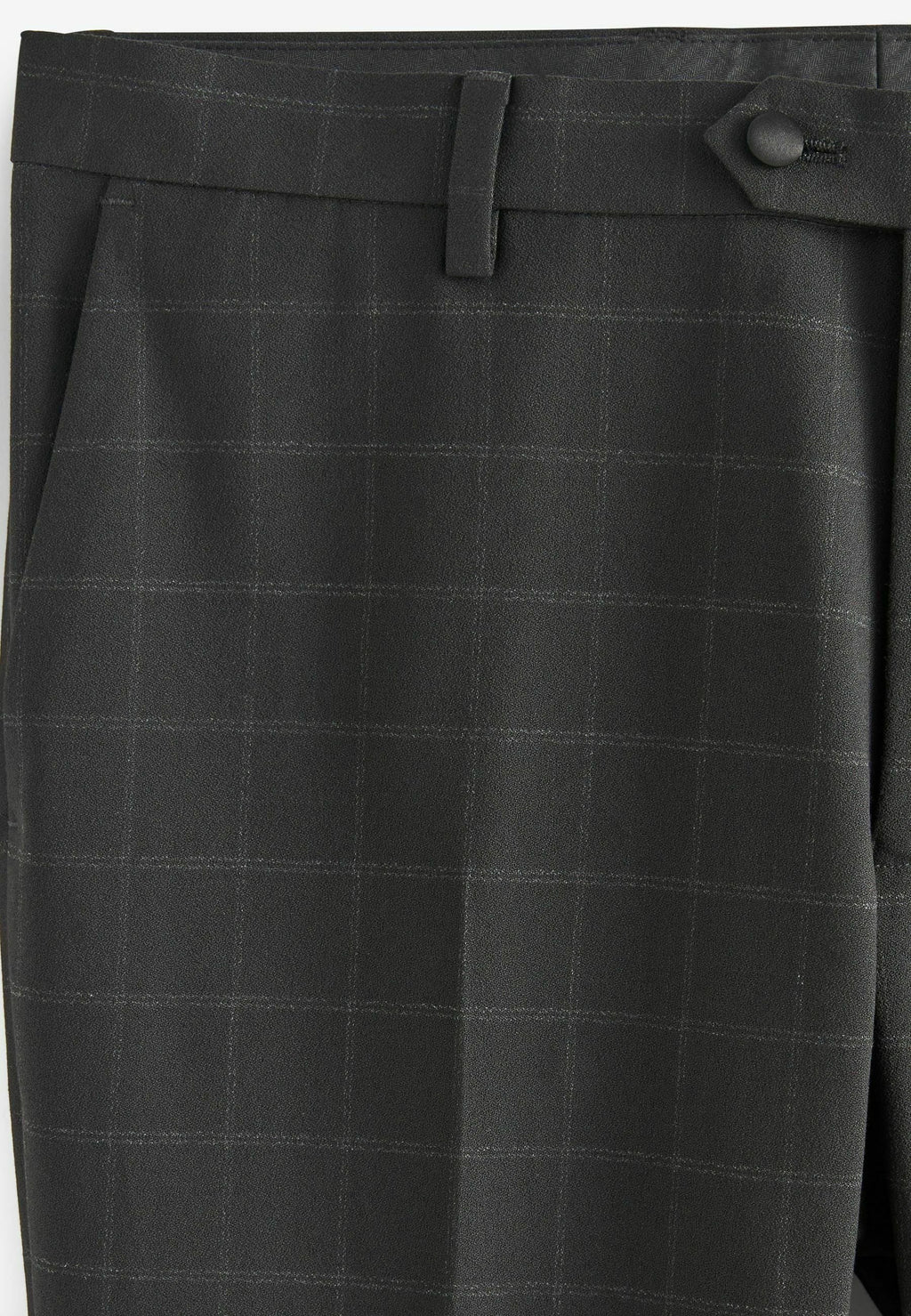 Next SKINNY FIT CHECK TUXEDO SUIT: TROUSERS